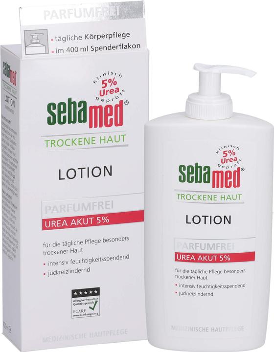 Produktbild Sebamed Trockene Haut Parfumfrei Lotion Urea 10%, 400 ml Lotion (Körperlotion, 400 ml)