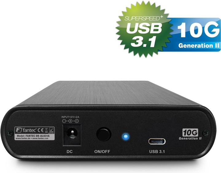 Produktbild Fantec DB-ALU31A (3.5", 2.5")