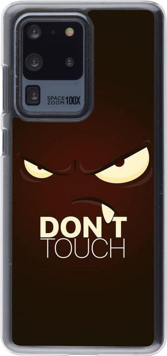 Produktbild PhoneLook Hülle transparent Angry Dont Touch (Samsung Galaxy S20 Ultra)