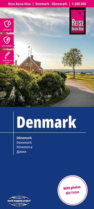 Image du produit Carte du Danemark / Denmark (1:300.000)