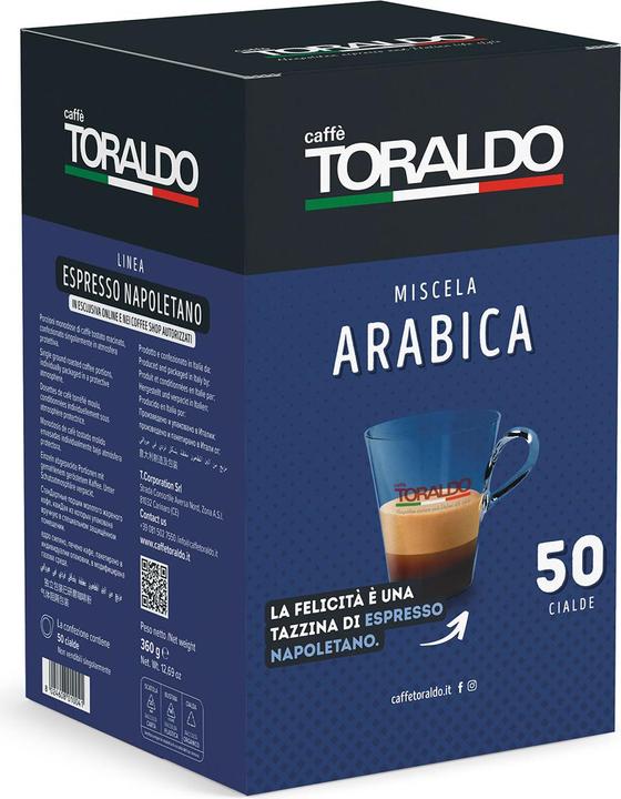 Actual product image Caffè Toraldo Miscela Arabica (50 x Port.)