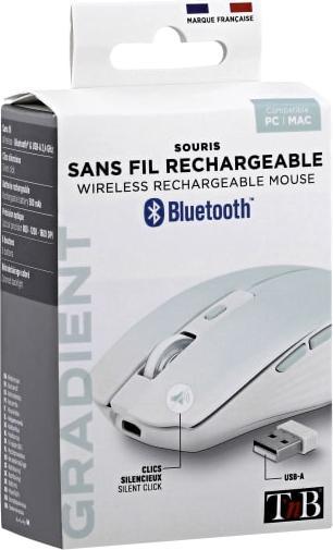 Productafbeelding T'nB Souris Sans Fil Bluetooth Gradient (Blauw) (Draadloze)