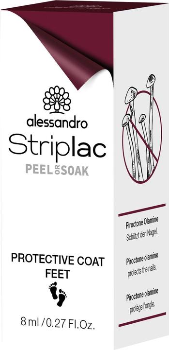 Immagine prodotto Alessandro Striplac Peel o Soak - piedini di protezione (Trasparente, Smalto)