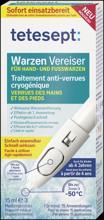 Image du produit Tetesept Warzenvereiser (Déodorants & poudre pour les pieds, 15 ml)