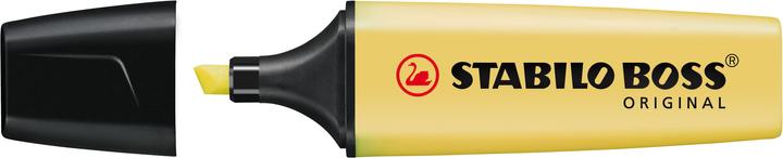 Actual product image STABILO BOSS ORIGINAL Pastel Highlighter (Yellow, 5 mm, 1 x)