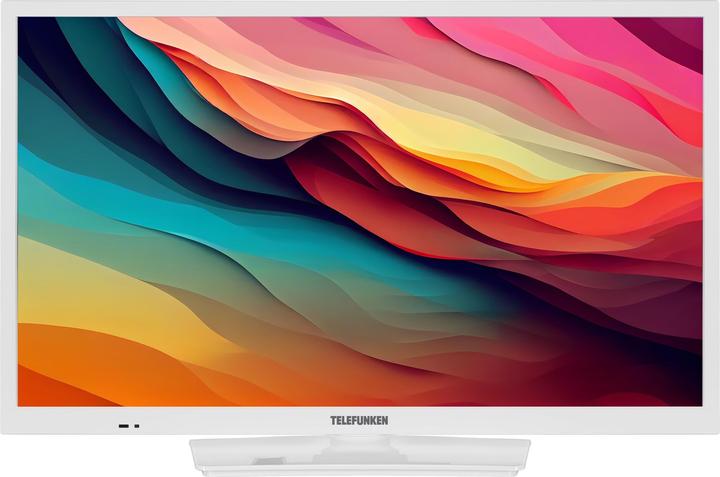 Produktbild Telefunken 24 Zoll Fernseher XH24O550M-W - HD-Ready Fernseher mit integriertem Triple-Tuner, weiss (24", LED, HD, 2025)