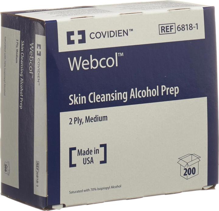 Webcol Tampons d'alcool