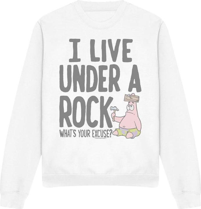 Immagine prodotto Spongebob Squarepants Under A Rock Felpa Adulto Unisex (XL)