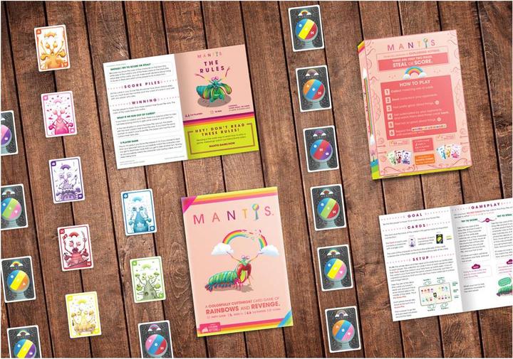 Actual product image Asmodée Mantis card game