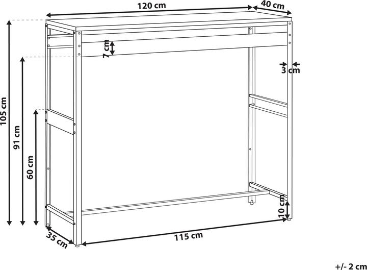 Actual product image Beliani Maenza