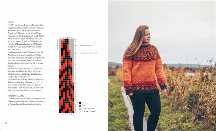 Produktbild Isländisch stricken (Deutsch, Merja Ojanperä, Anna-Karoliina Tetri, Soile Pyhänniska, Niina Laitinen, Minttu Wikberg, Annika Konttaniemi, Pirjo Iivonen, Tiina Kaarela, 2022)
