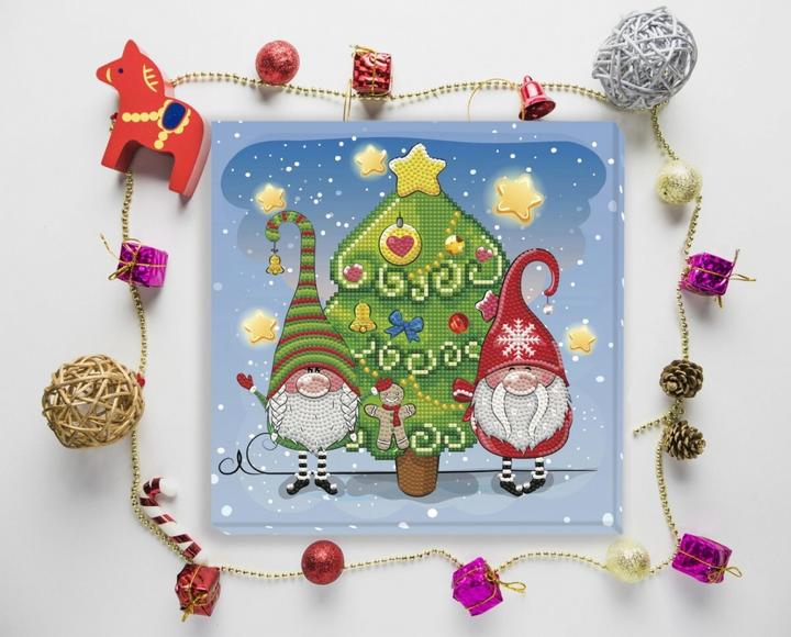 Produktbild Diamond Dotz Schachtel - Weihnachtselfen