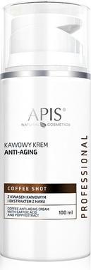 Actual product image Apis Natural Cosmetics Apis Coffee Shot Coffee Cream With Caffeic Acid And Poppy Seed Extract 100Ml (Body cream, 100 ml)
