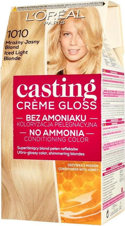 Image du produit L'Oréal Paris L'Oréal Casting Crème Gloss 1010 Iced Light Pour cheveux clairs (1010 Light Ice Blonde)