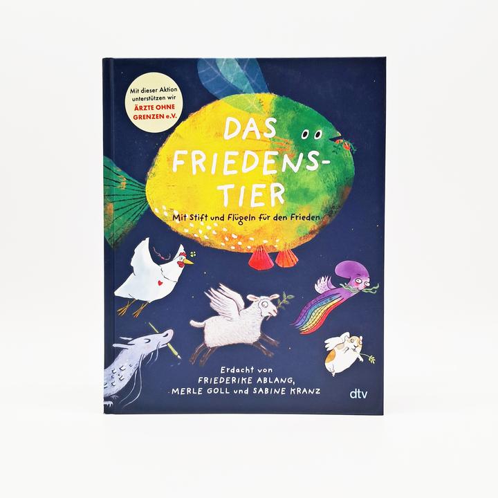 Actual product image Das Friedenstier – Mit Stift und Flügeln für den Frieden (German, Sabine Wreath, Merle Goll, Friederike Ablang, 2025)