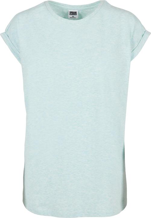 Urban Classics Ladies Color Melange Extended Shoulder Tee