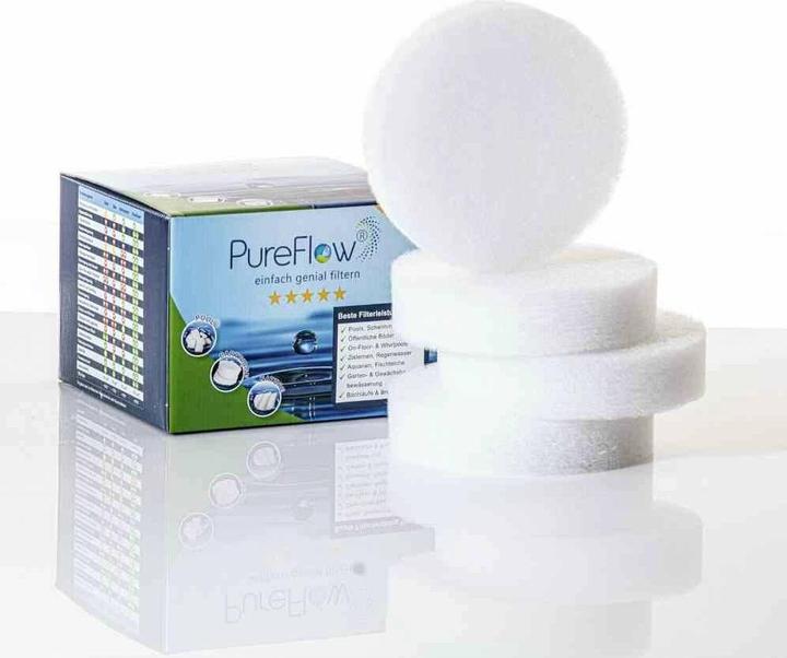 Produktbild Pure Flow Filtersysteme PUREFLOW Skimmerfilter 17, 4 Stück H: 45 x Ø 170 mm