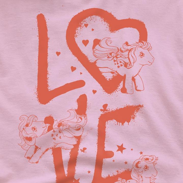 Immagine prodotto My Little Pony Love Maglietta Graffiti Uomo (M)