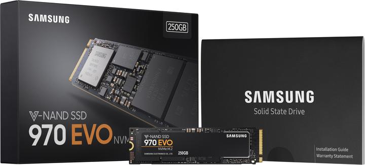 Actual product image Samsung 970 Evo (250 GB, M.2 2280)