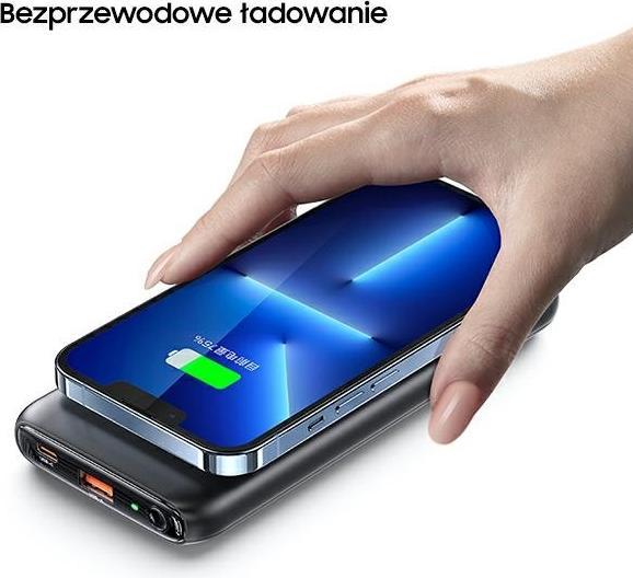 Actual product image Usams Wireless Powerbank 10'000mAh (10000 mAh, 20 W, 37 Wh)