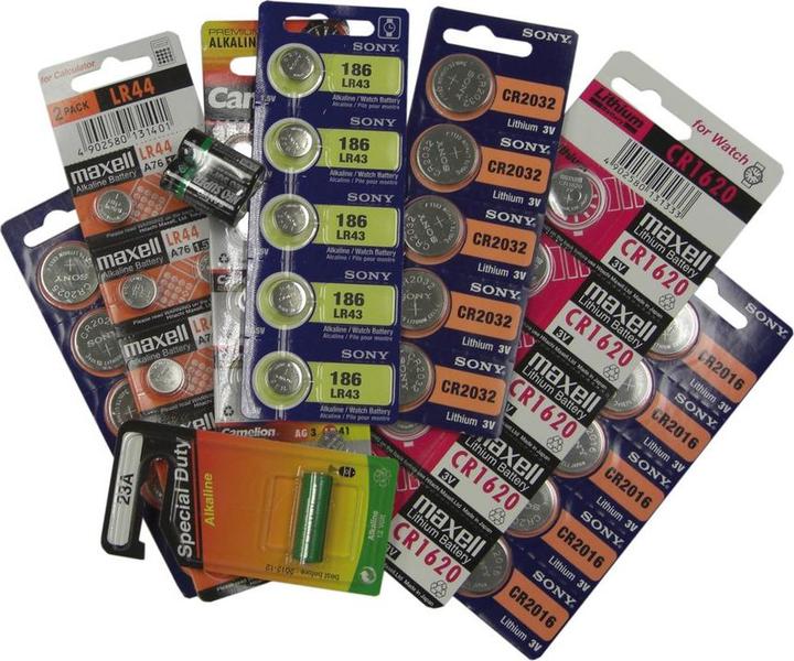Immagine prodotto Murata Pile a bottone al litio CR 2016 (5 pz., CR2016, 90 mAh)
