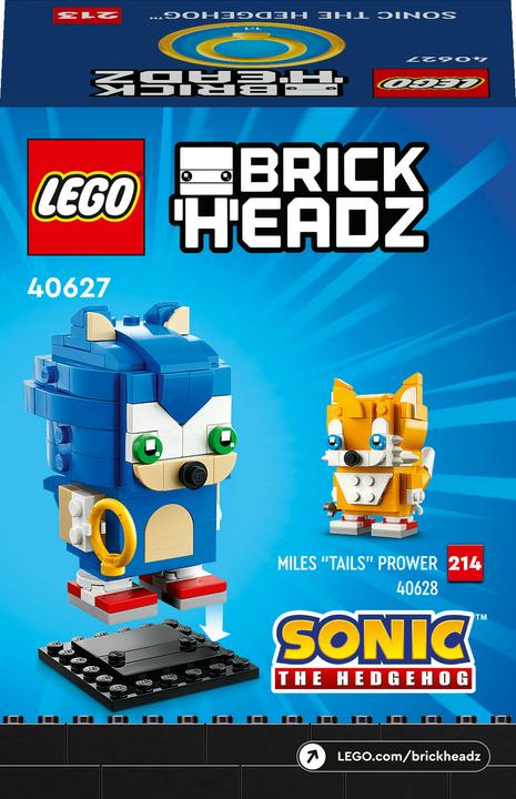 Produktbild LEGO Sonic the Hedgehog (40627, LEGO Brickheadz)