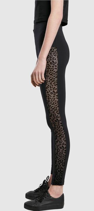 Image du produit Urban Classics Ladies Flock Lace Stripe Leggings (5XL)