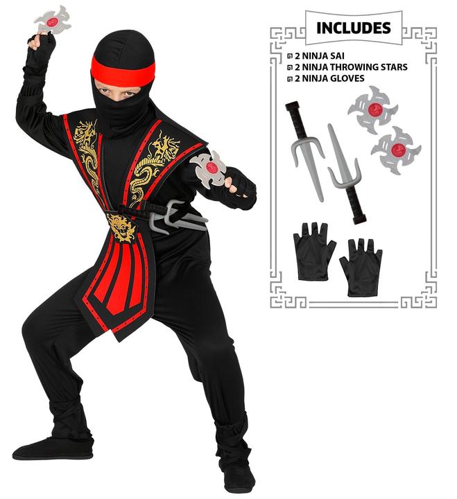 Immagine prodotto Widmann Kombat Ninja con set di armi (110, 116)