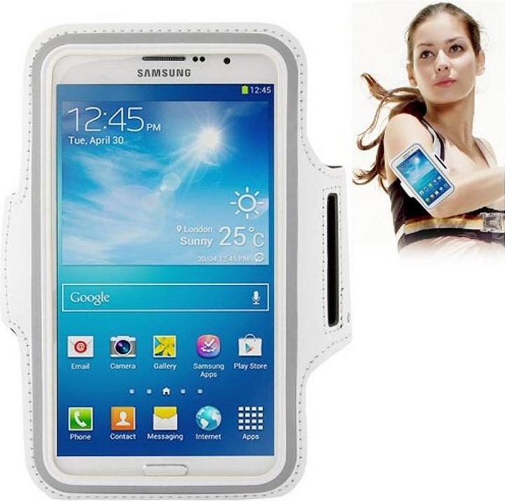 Actual product image König Design Case Bracelet for Samsung Galaxy Mega 6.3 i9200 white