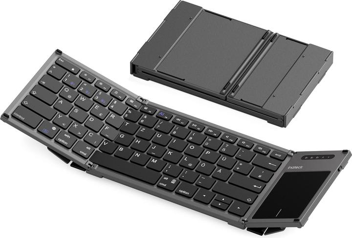 Produktbild Inateck Keyboard 06101 steel gray (KB06101 steel gray) (DE, Kabellos)