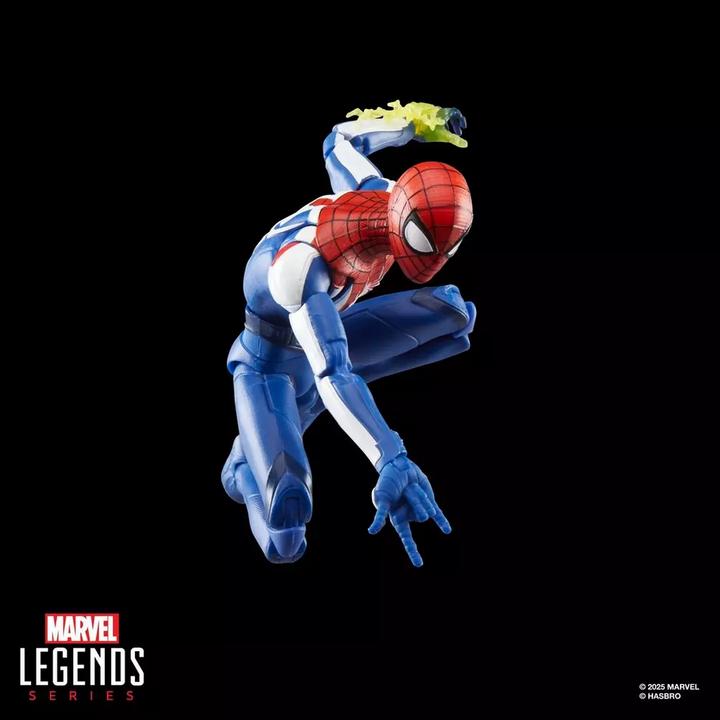 Actual product image Hasbro Spider-Man 2 Marvel Legends Gamerverse Actionfigur Miles Morales (Upgraded Suit Style) 15 cm