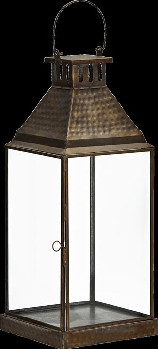 Produktbild House Doctor Windlicht, HDVivi, Antikes Messing-Finish (19 x 19 x 46 cm, 1 x)