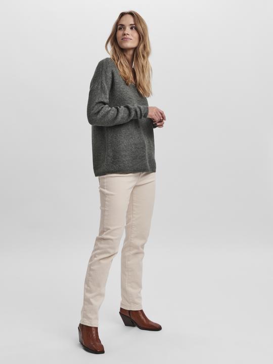Produktbild Vero Moda Vmcrewlefile Ls V-Neck Blouse Noos (XS)