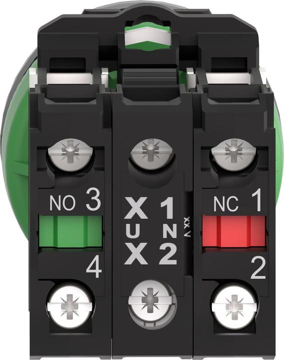 Produktbild Schneider Electric Leuchtdrucktaster, Kunststoff, komplett, XB5FWCUST01
