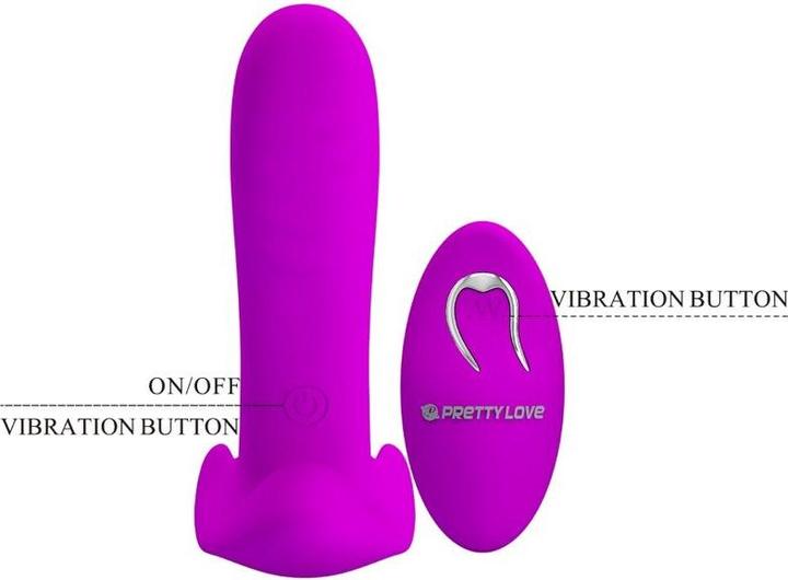 Actual product image Lovetoy PRETTY LOVE -REMOTE CONTROL MASSAGER, 12 vibration functions Wireless remote control