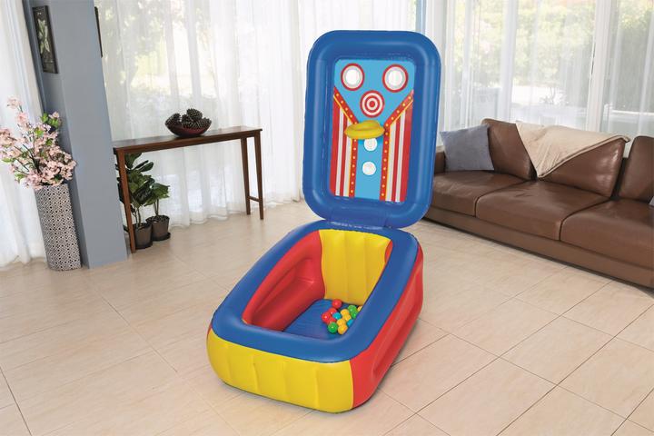 Actual product image Bolz Flip 'n Toss Multi-Use Ball Pit with 25 Play Balls