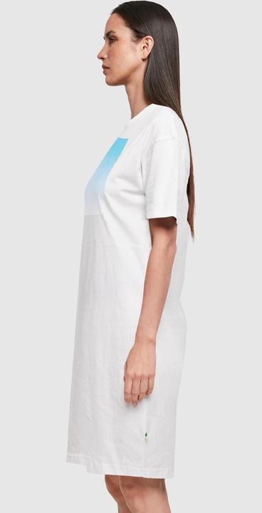 Actual product image Merchcode Ladies Summer - Wavy Pattern Oversized Slit Dress - 118921 (XXL)