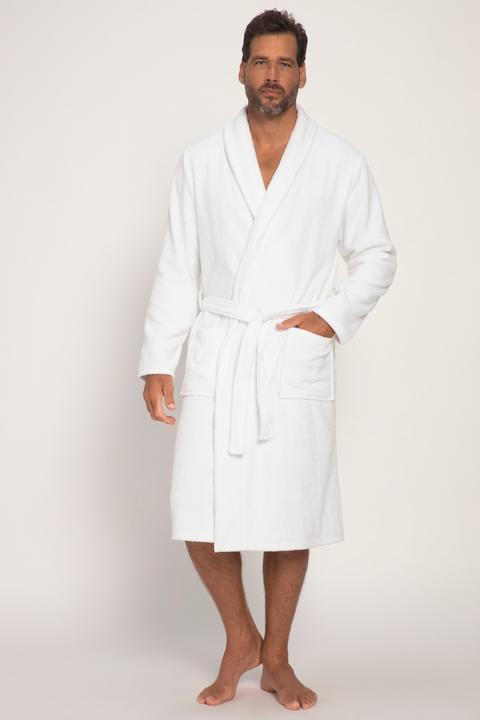 Produktbild JP1880 Bademantel, Homewear, Schalkragen, Frottee, bis 8XL (XL)