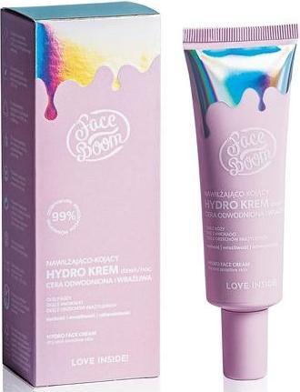 Actual product image Boom - Hydro Face Cream Hydro Moisturising And Soothing Cream For Dehydrated And Sensitive Skin (50 ml, 24h cream)