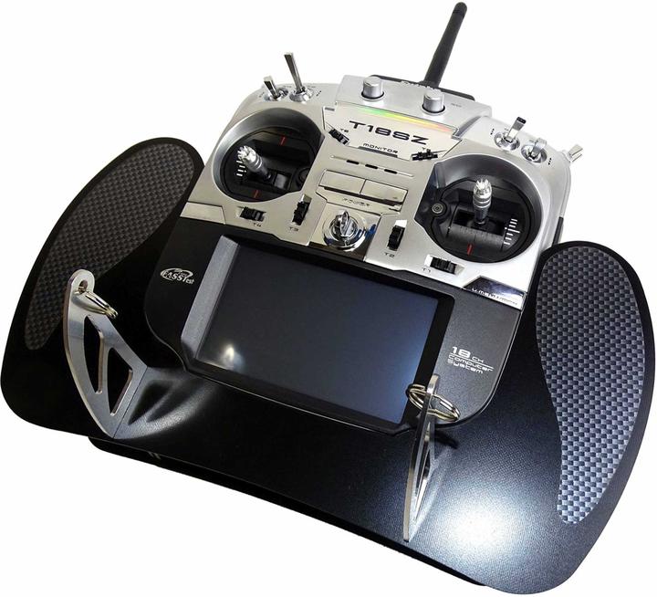 Actual product image AHLtec Transmitter panel Futaba T18SZ in Black (also suitable for T16SZ)