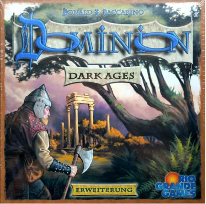 Actual product image Rio Grande Games ASS Dominion Expansion Dark Ages. Parlour game (German)