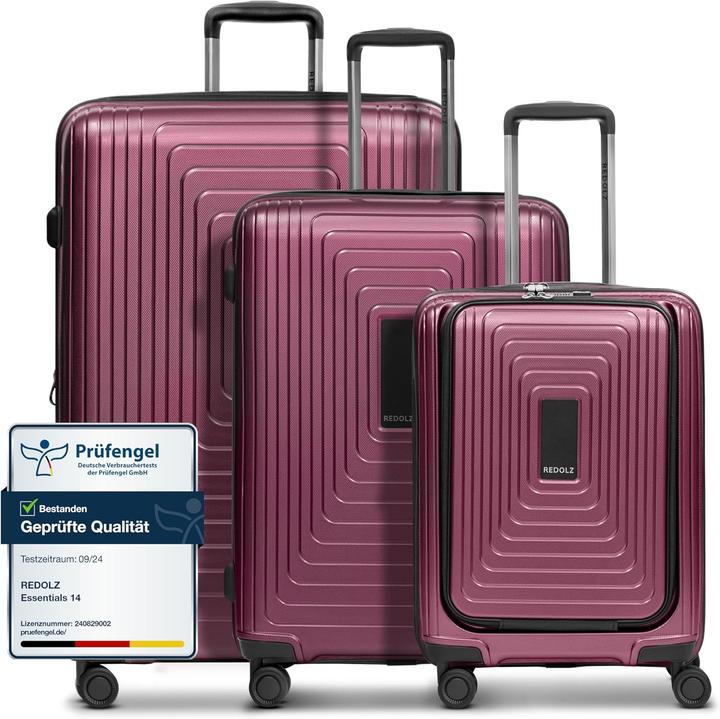 Image du produit Redolz Essentials 14 3-Set Ensemble de valises à 4 roulettes 3 pièces (249 l, XL (à partir de 115l))