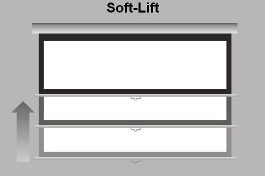 Produktbild Reflecta Crystal-Line Rollo Softlift (97", 1:1)