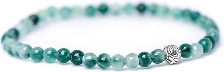 Balibay Jadela (18 cm, 925 Sterling Silber, Edelstein, Jade)