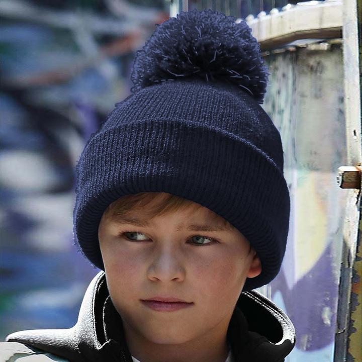 Actual product image Beechfield Reflective beanie with bobble (One size)