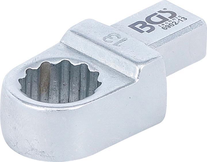 Produktbild BGS Einsteck-Ringschlüssel 13 mm Aufnahme 9 x 12 mm (13 mm)