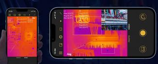 Image du produit Xinfrared T2S+ – Lightning-Wärmebildkamera für Smartphones