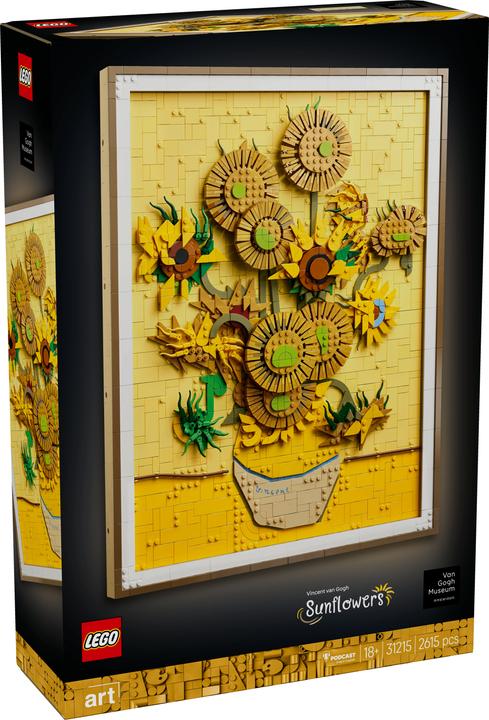 Image du produit LEGO Vincent van Gogh - Tournesols (31215, LEGO DC, LEGO difficiles à trouver)