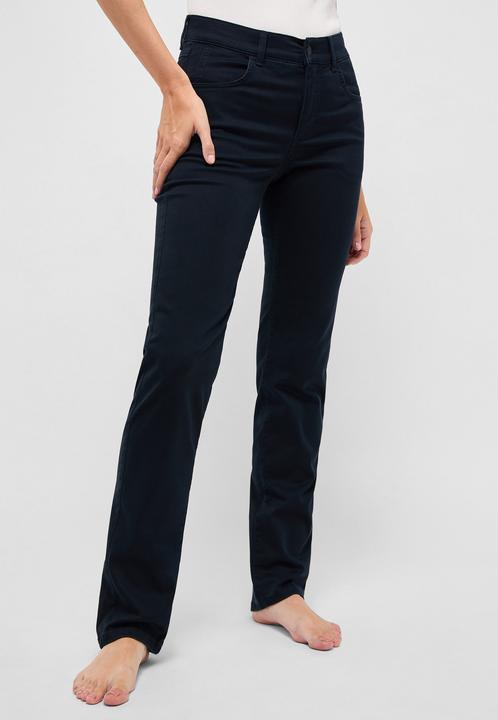 Actual product image Angels Dolly Jeans Winter Cotton Straight Fit Dark Blue (W33/L30)
