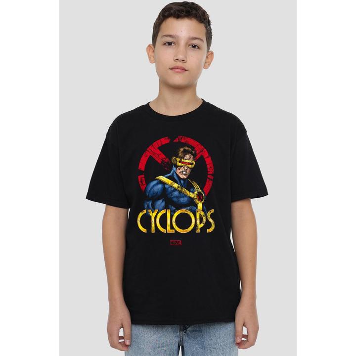 Immagine prodotto X-Men Maglietta Ciclope Logo Bambini (140)